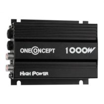 OneConcept 4-kanálový zosilňovač oneConcept X4-A4, 600 W, čierny