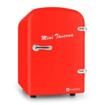 Klarstein Mini Taverna, chladnička, 4 l, červená