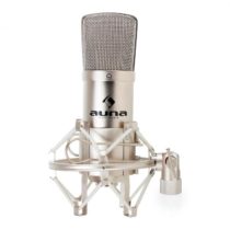 Auna CM001S štúdiový mikrofón, kondenzátorový, spev, nástroj