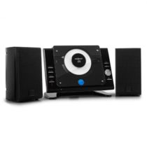 OneConcept Vertical 70, stereo systém, CD, USB, MP3, AUX, čierny