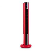 Klarstein Skyscraper 3G, stĺpový ventilátor s dotykovým ovládaním, 50 W, diaľkový ovládač, červený
