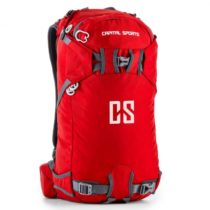 Capital Sports CS 30, 30l, ruksak na šport a voľný čas, nylón odpudzujúci vodu, červený
