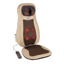 Klarfit Niuwe, hnedá, masážna podložka na sedenie, shiatsu masáž, 3 masážne zóny