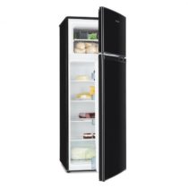 Klarstein Height Cool Black, čierna, kombinácia chladničky s mrazničkou, 171/41 l, 2-dverová, A++