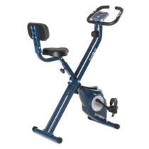 Klarfit Azura CF X-Bike, bicykel na domáci tréning, do 100 kg, merač tepu, sklápací, 3 kg, modrý