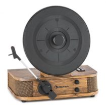 Auna Verticalo S, gramofón s retro dizajnom, vertikálny gramofónový tanier, USB, MP3, linkový výstup