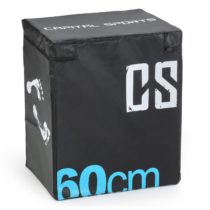 Capital Sports Rooksy Soft Jump Box Plyo Box 60x50x30 cm čierna farba