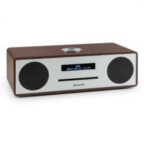 Auna Standford DAB-CD-rádio DAB+ bluetooth USB MP3 AUX FM, farba vlašského orecha