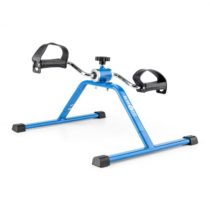 Klarfit Continus Mini Bike, pedálový prístroj na cvičenie, manuálny odpor, modrá farba