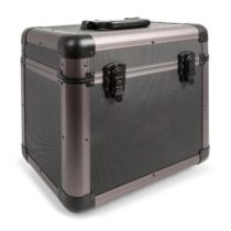 Power Dynamics PRC100 12&quot; Titanium kufrík na gramofónové platneVinyl Case 100 platní
