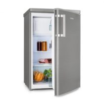 Klarstein CoolZone 120 Eco, chladnička s mrazničkou, A+++, 118 litrov , vzhľad ušľachtilej ocele