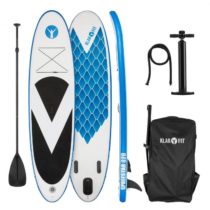 Klarfit Spreestar 320, nafukovací paddleboard, SUP-Board-Set, 320x12x81 cm, modro-biela farba