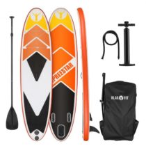 KLARFIT Spreestar 325, nafukovací paddleboard, SUP set, 325 x 15 x 86, oranžový