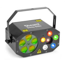 Beamz Sway Gobo Laser Gobo RGBWA, Strobe RGBWAa Laser RG, diaľkové ovládanie