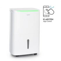Klarstein DryFry Connect 50, odvlhčovač vzduchu, WiFi, kompresia, 50l/d, 45-55m², biely