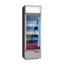 Klarstein Berghain Pro, chladnička na nápoje, 188 l, RGB vnútorné osvetlenie, 162 W, ušľachtilá oceľ