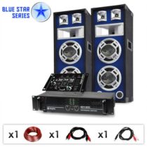 Electronic-Star DJ PA set Blue Star Series „Beatmix“, 1200 W