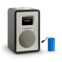 Numan Mini One Design digitálne rádio bluetooth DAB+ FM AUX čierna vrátane nabíjacej batérie