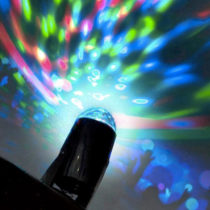 Farebný LED projektor B Party